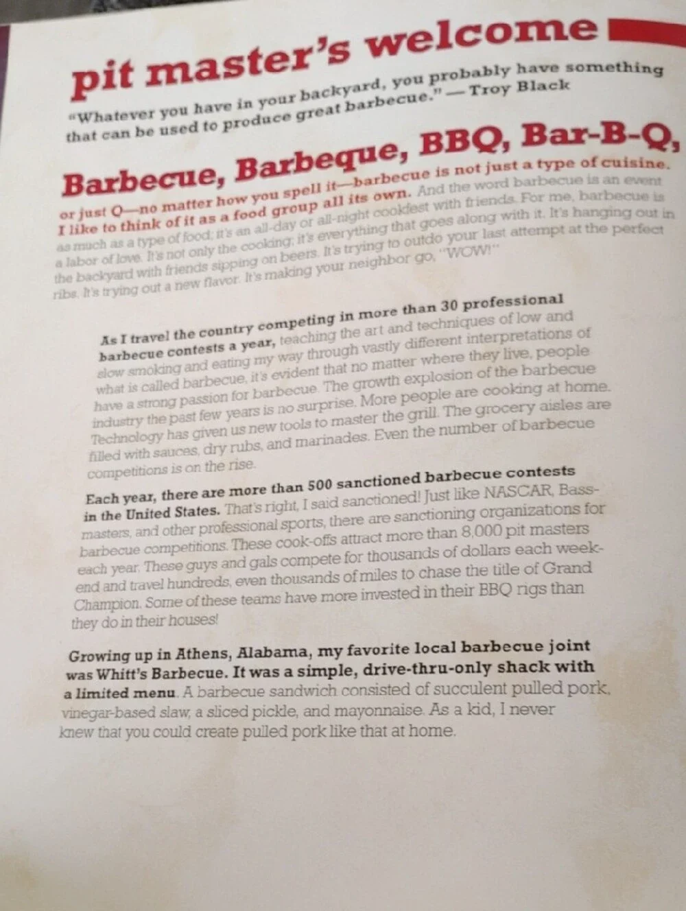Southern Living Big Book of BBQ – Bright Red Cover